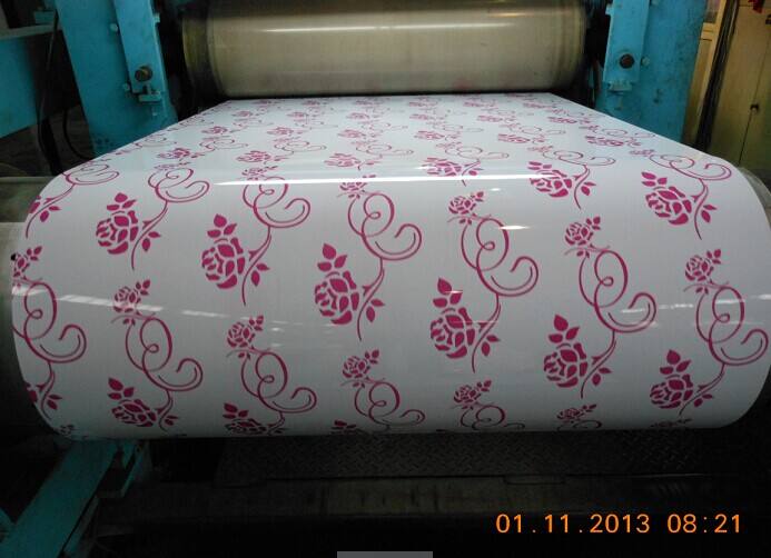 Flower Pattern PPGI Coil